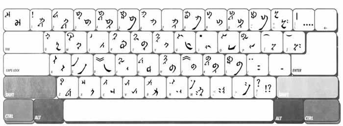 主题:各种亚洲文字键盘键位图[13]收藏该贴已收藏